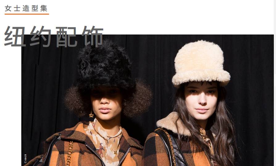 潮流报告|2017/18秋冬纽约造型集:女士配饰