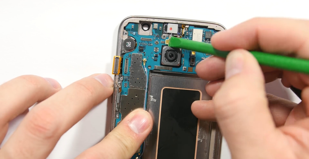 三星s7edge拆机修电源键,三星s7edge拆机视频