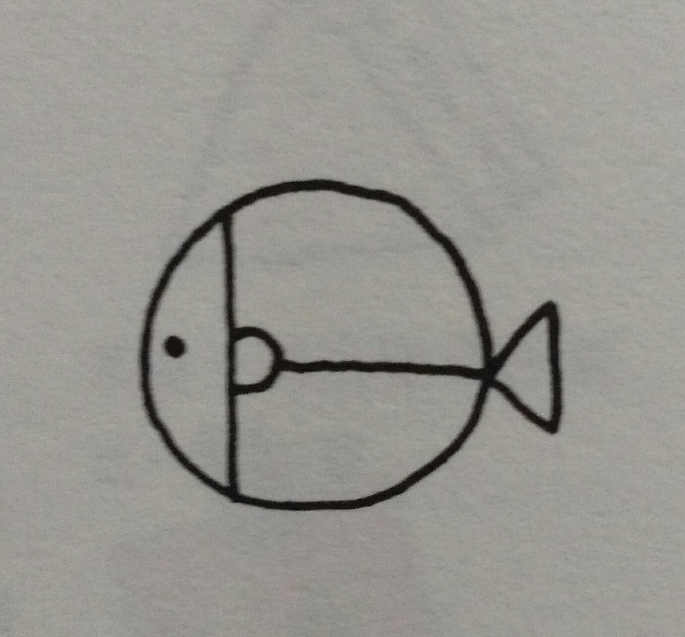 圆形三角形组合简笔画可爱小图案,幼儿园圆形简笔画大全图片