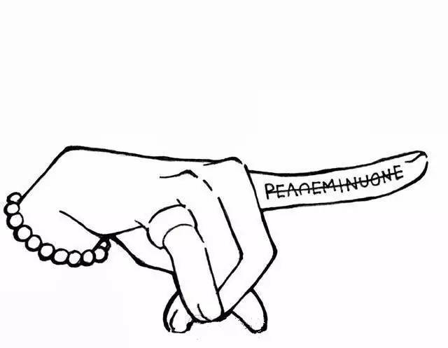 “谁再说纹身是纯装X无意义，我就让老公们去怼住他的嘴”