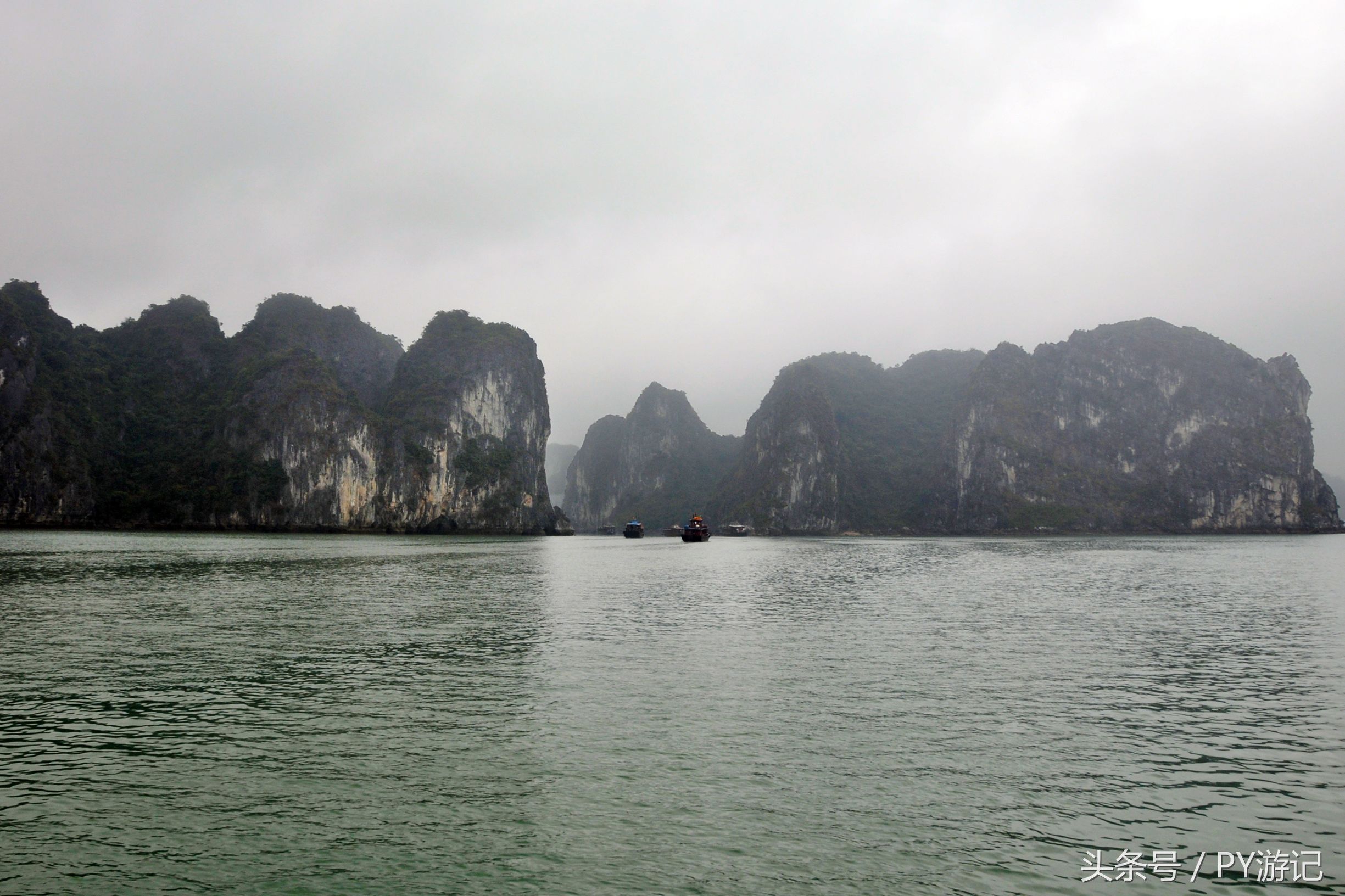 越南下龙湾海上桂林景区,桂林山水和越南下龙湾