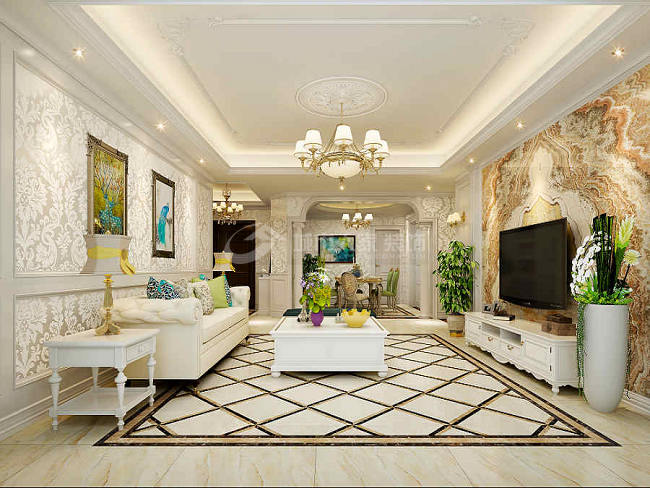 给家不一样的品味，紫禁长安189㎡简欧风格！