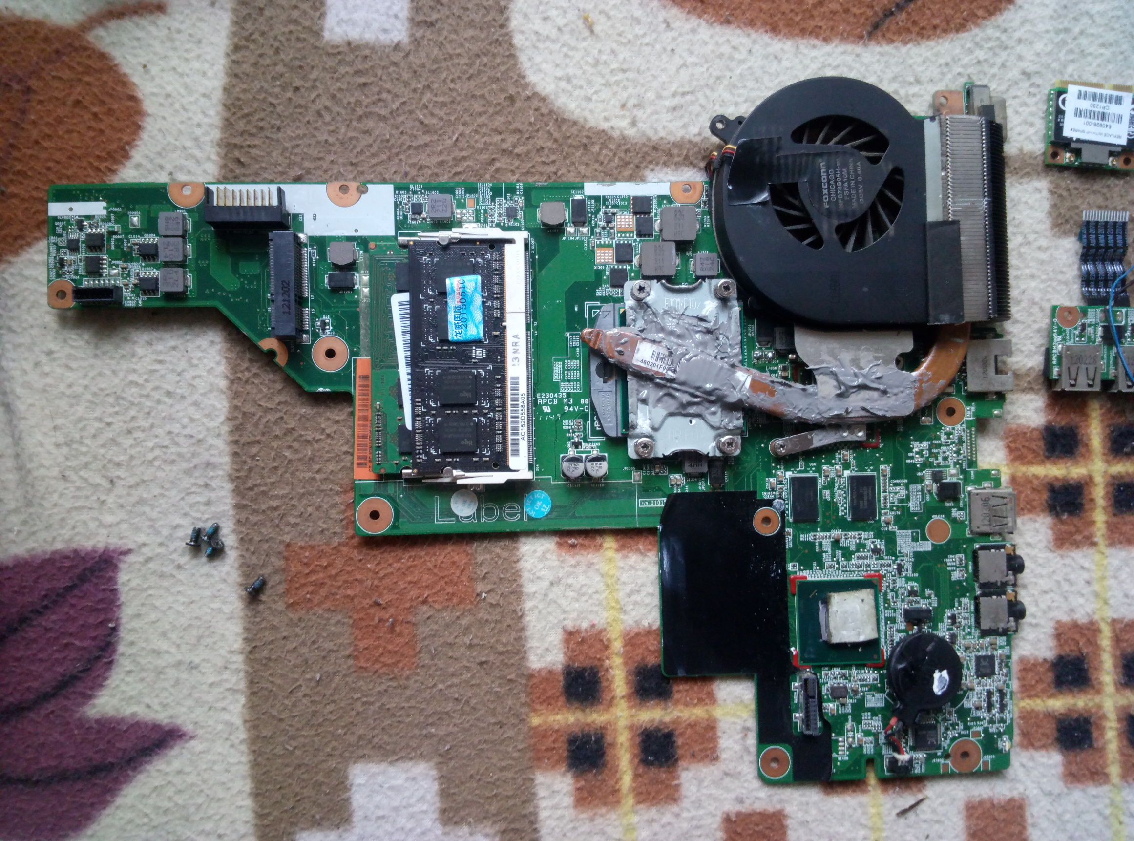 hpcq40笔记本,hpcq40笔记本拆机教程