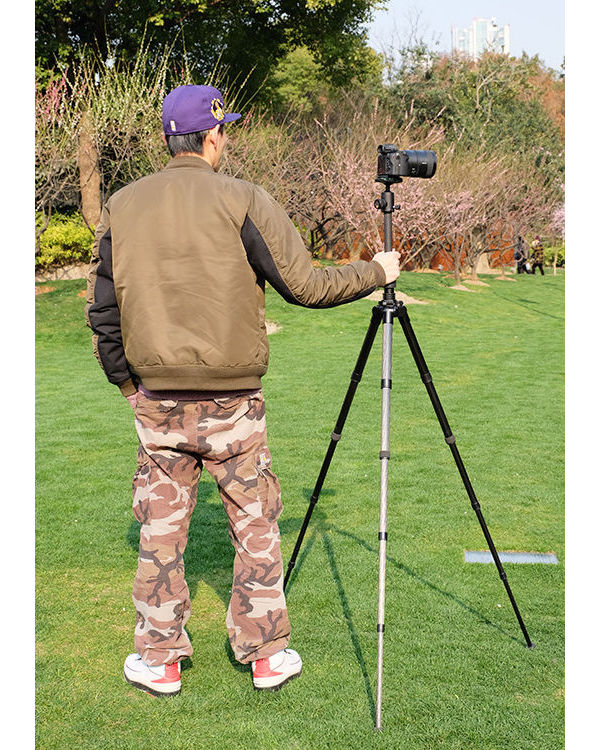 坚固更轻便*钟金**碳纤反折脚架UTC-63体验