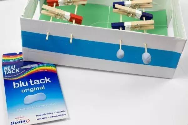 足球桌游戏手工制作,陪娃运动游戏