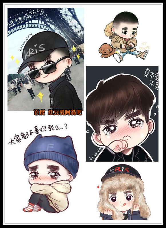 明星Q版形象，真人卡通哪个更萌？