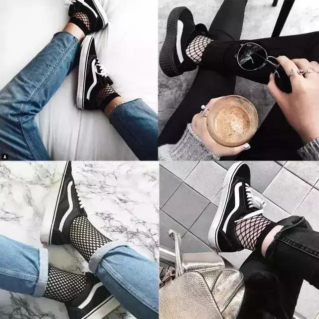 妈妈说穿渔网袜的都是坏女孩