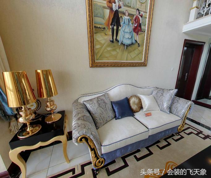 包头理想城120平装修效果图,裕民新城理想城包头