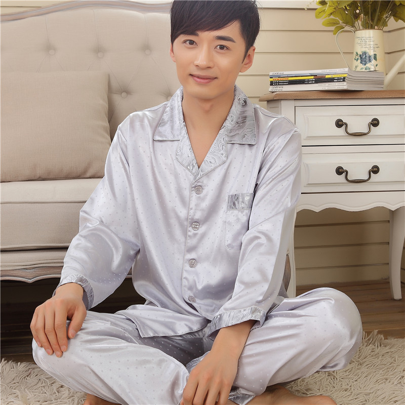 真丝男士睡衣,美标男士真丝睡衣