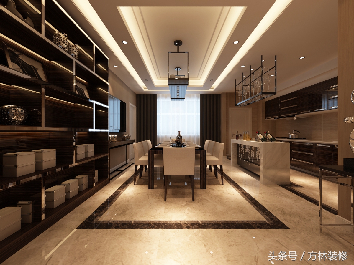 沈阳方林装修全包96平,沈阳方林装饰现代简约