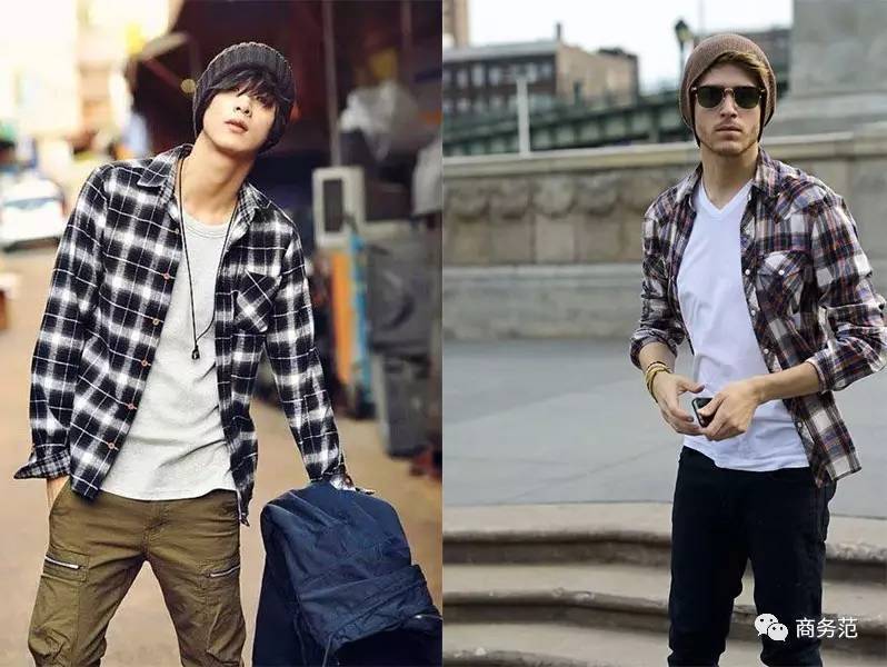 谁说穿格子衬衫的都是屌丝?是你不会穿
