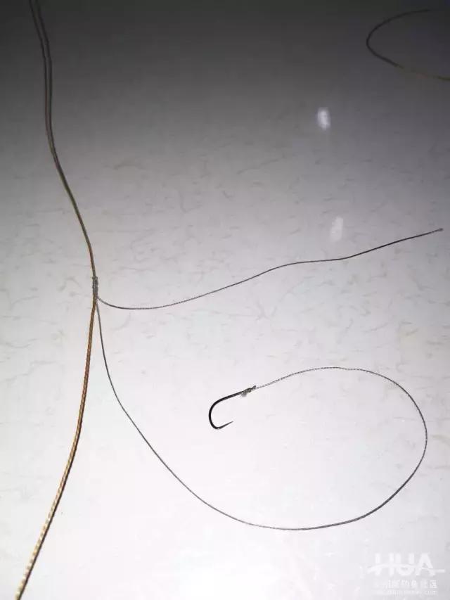 钓上层白条无结串钩绑法,串钩钩子切线了怎么绑