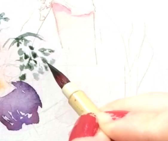 水彩画爱情教程,水彩绘画教程画玫瑰花图片