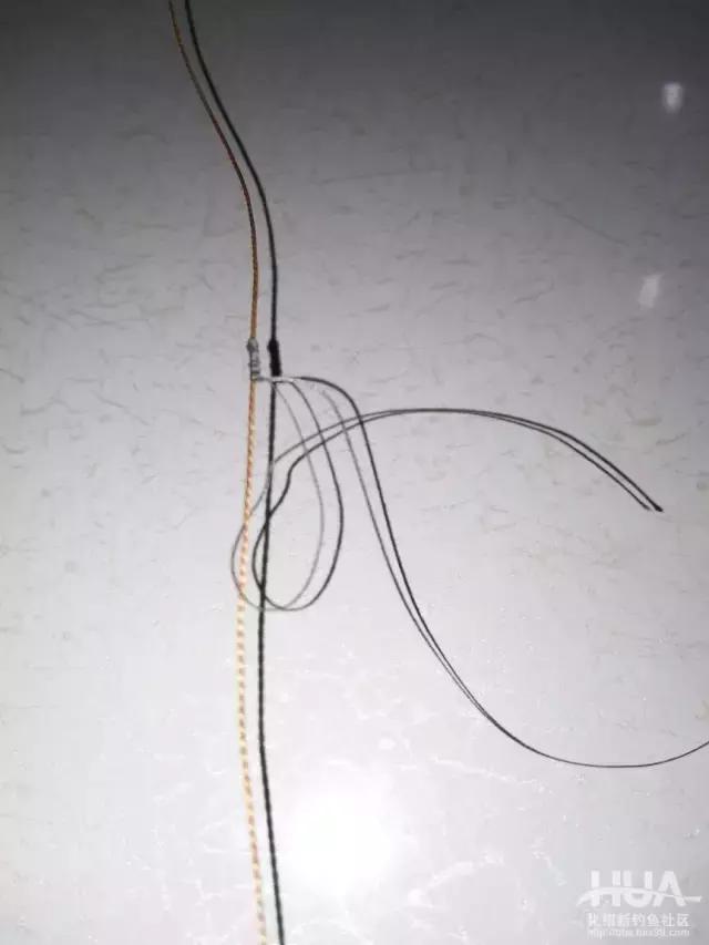 钓上层白条无结串钩绑法,串钩钩子切线了怎么绑