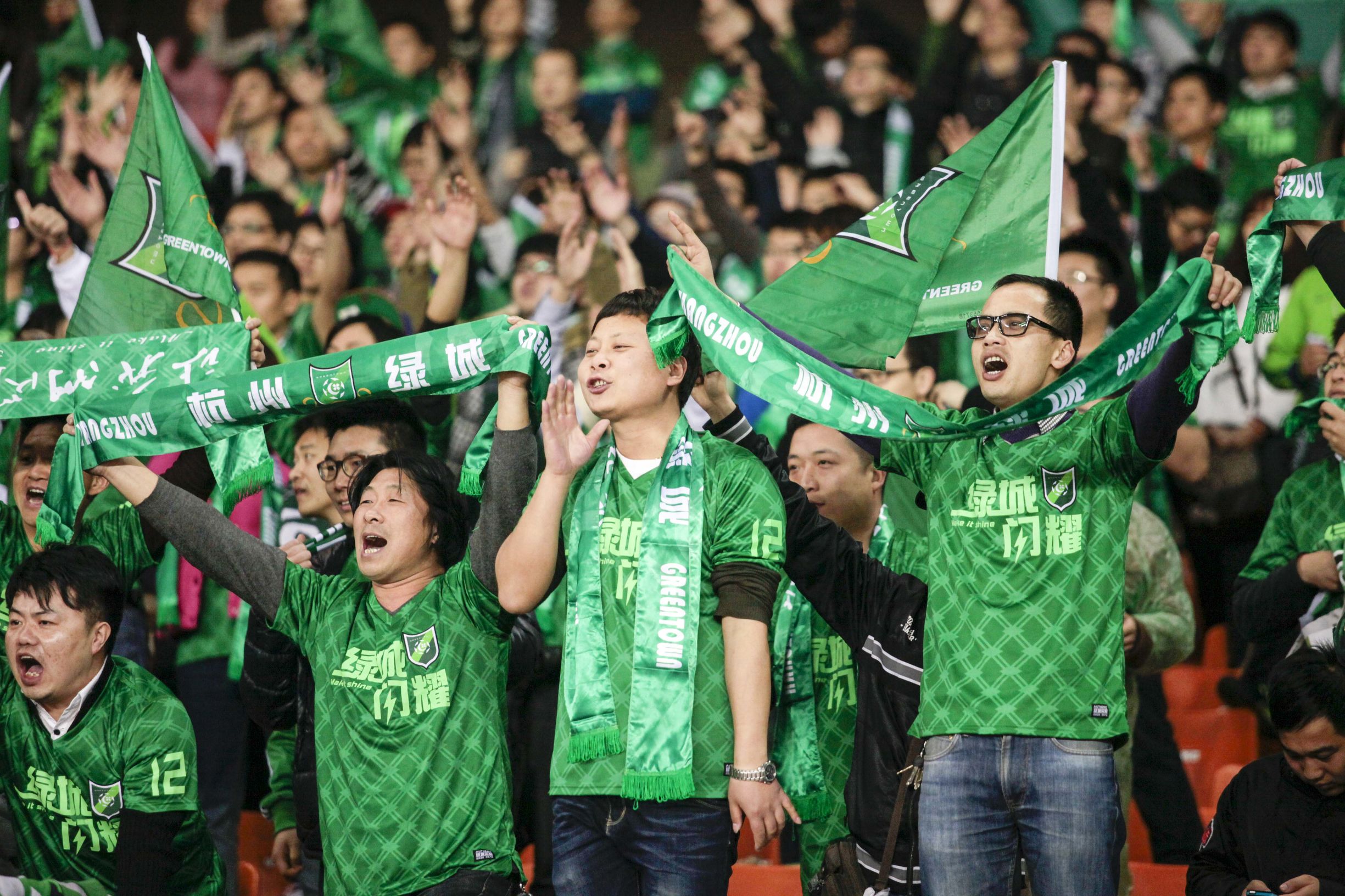 绿城球迷组织绿魂,绿城忠实球迷