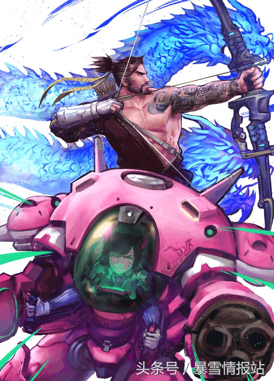 我的狗粮不要钱守望先锋里那些热门CP,BG篇）