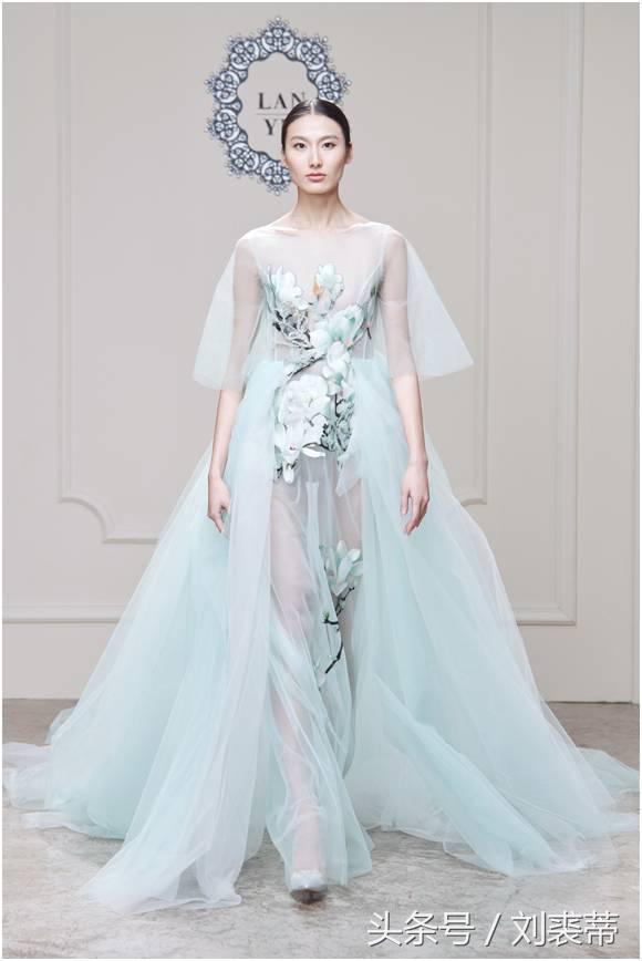 婚纱设计师兰玉作品,北上广依然相信爱情婚纱设计