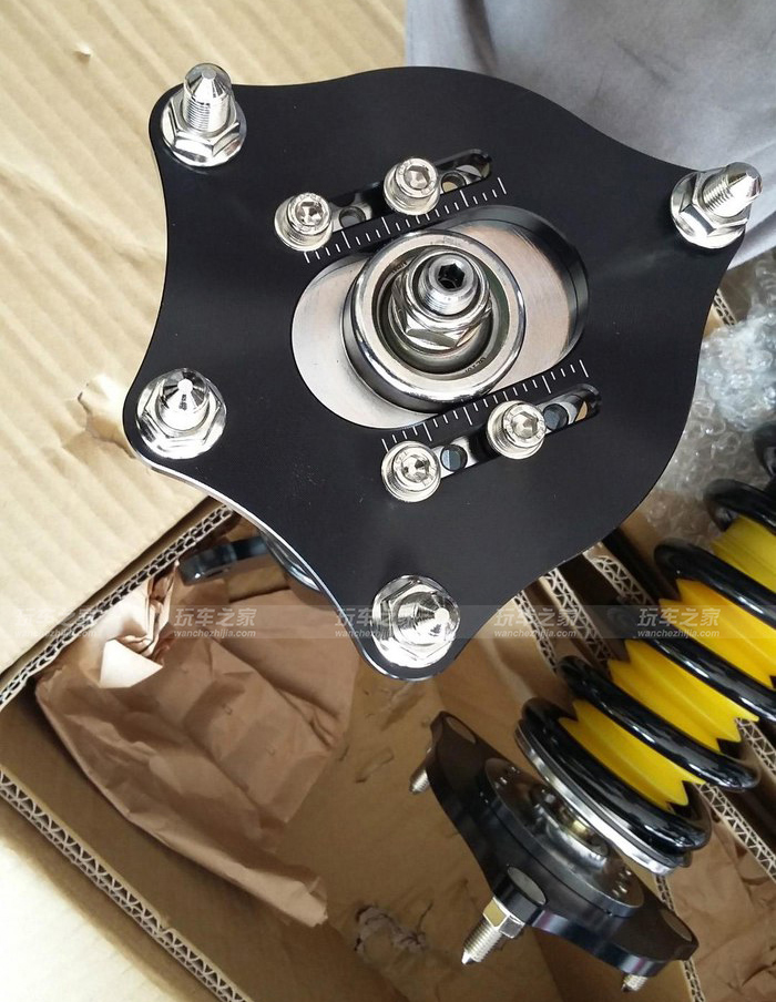 十代思域绞牙避震效果图,思域鱼眼塔顶