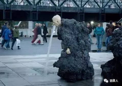 雕塑创意景观墙,景观抽象创意雕塑工艺