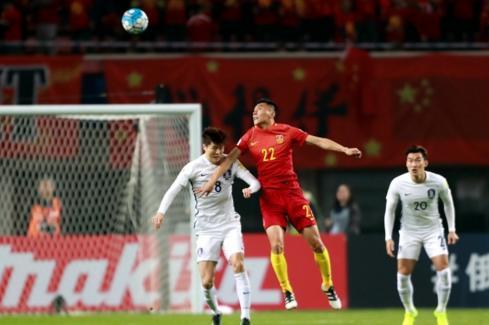 cctv5中国对韩国国足直播视频,国足对战韩国队1:0全场集锦