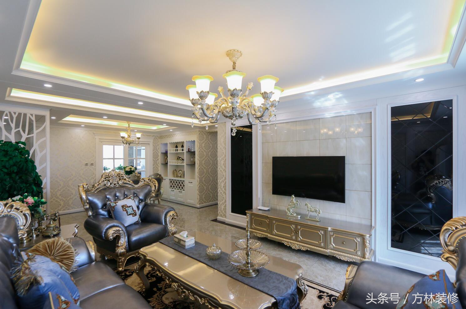 沈阳方林装修样板间效果图,沈阳方林装修改造