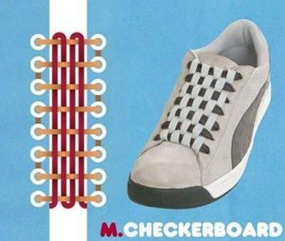 旅游鞋鞋带的24种系法,花样穿鞋带100种视频