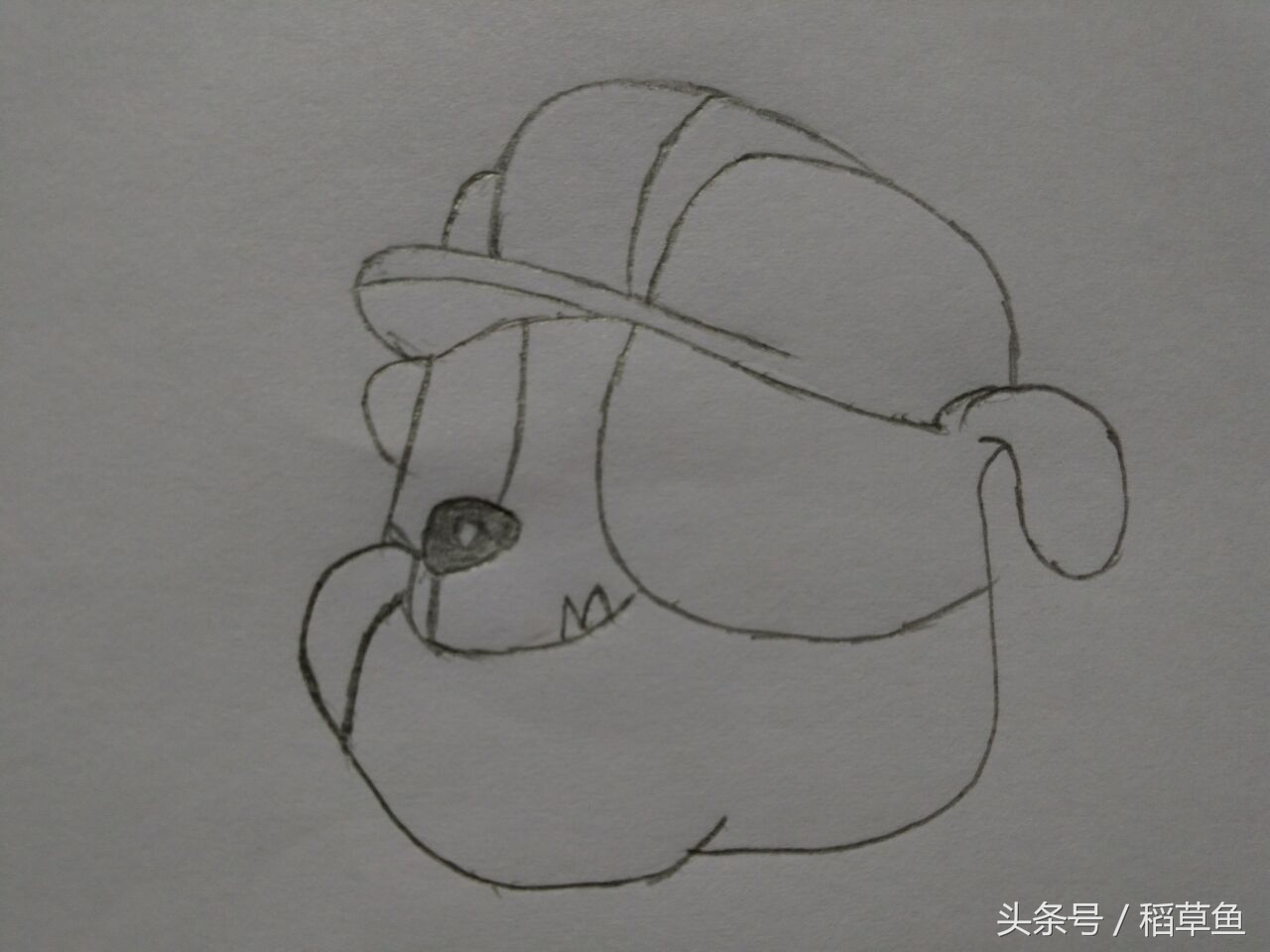 画汪汪队简笔画教程,简笔汪汪队的画法