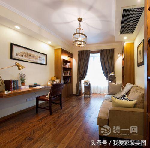 130平三居室美式风格重庆中渝香奈公馆12.61万装修