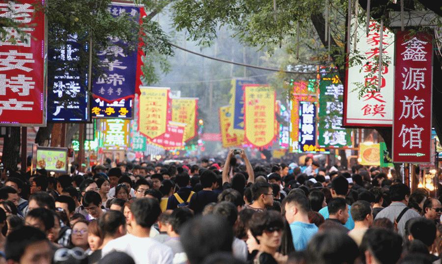 去西安曲江海洋公园和回民街攻略,西安旅游攻略回民街美食