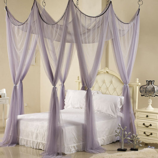 姐姐给家里选用的蚊帐款式，让卧室瞬间变得个性时尚