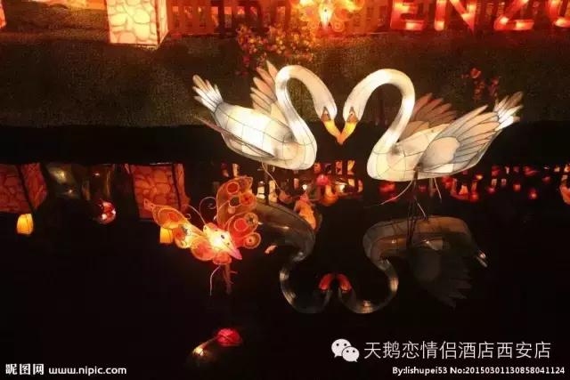 西安最时尚的酒店,天鹅恋情侣酒店西安