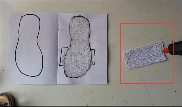 自制最简单的宝宝拖鞋底,宝宝拖鞋制作教程