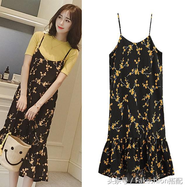 碎花连衣裙的搭配与讲解,碎花连衣裙100种搭配图