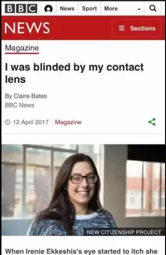 戴隐形眼镜洗手没有洗手液,隐形眼镜被水泡过不好戴了