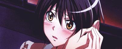 《会长是女仆大人》里面男主女主撒狗粮GIF，你能全都吃下吗？