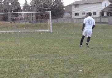 fifa22外脚背射门,外脚背弧线球射门教学