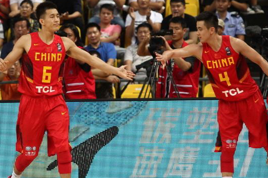 男篮分为红蓝两个队,男篮分组制度