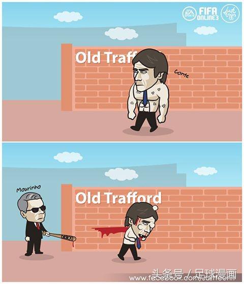 足球漫画英超,足球曼联vs曼城