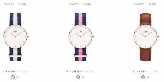 100-300元左右小众石英情侣手表,适合年轻女性佩戴的小众手表