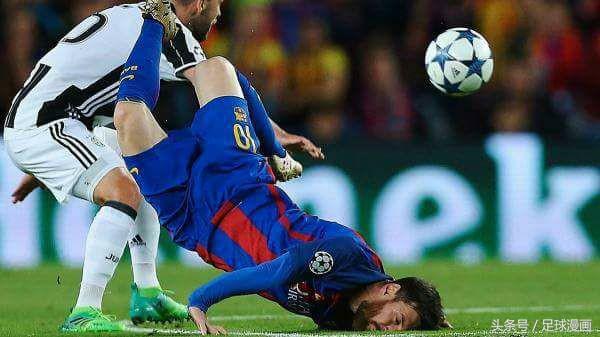 巴萨无缘欧冠16强漫画,巴萨输球漫画