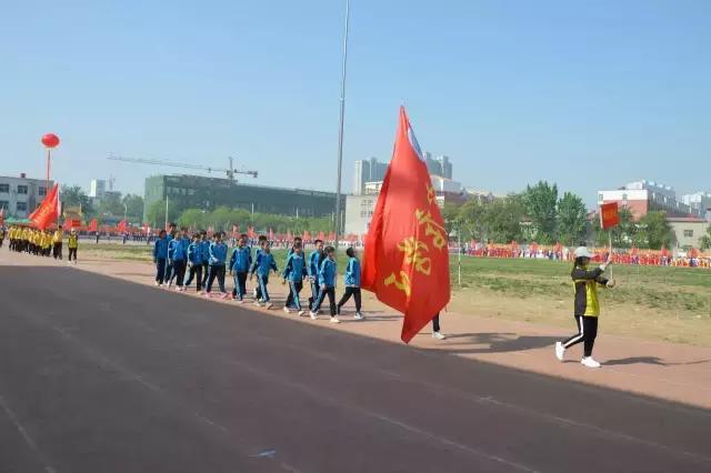 安国市实验小学田径运动会开幕式,全市中小学生田径运动会开幕式