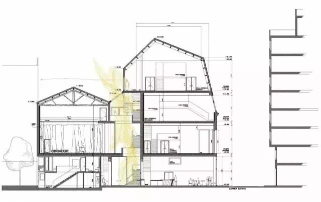 室内案例|耗时6年完成巴塞罗那SalaBeckett话剧院