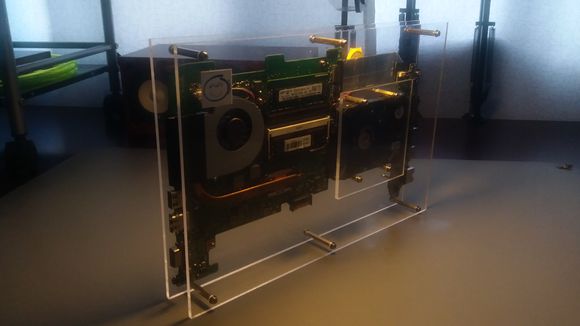 旧办公电脑机箱diy,diy木制笔记本电脑机箱