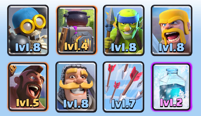 皇室战争6阶最佳卡组搭配2023,皇室战争6阶最强卡组推荐