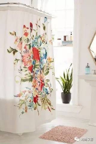 自从卫生间有了浴帘,浴帘太轻了洗澡怎么处理