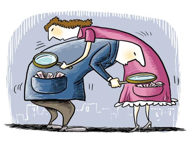 夫妻的钱存一起离婚了财产怎么分,夫妻的钱离婚了怎么分