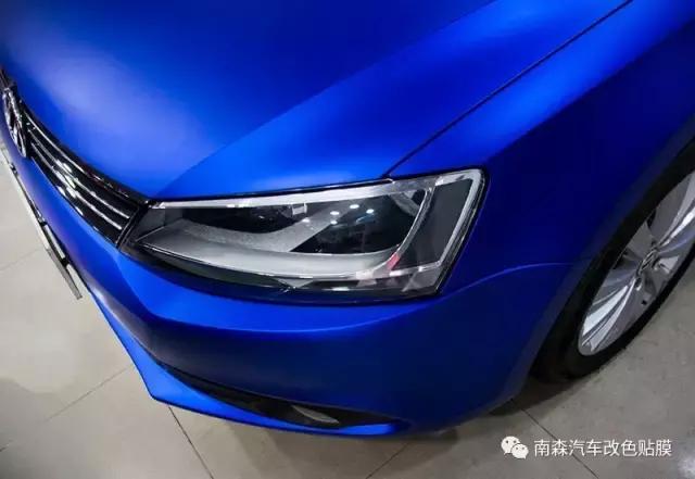 大众速腾极地白改珍珠彩虹膜,恩施大众速腾改色膜最火的颜色