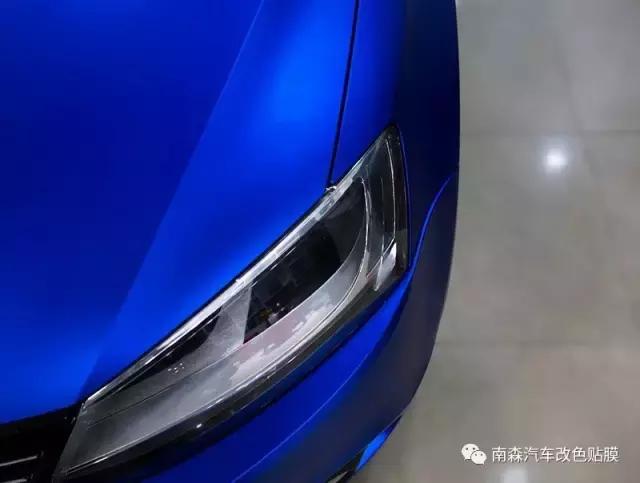 大众速腾极地白改珍珠彩虹膜,恩施大众速腾改色膜最火的颜色