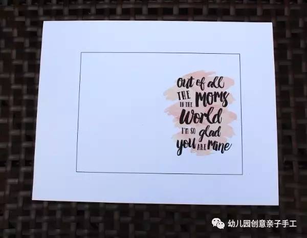 母亲节到了给母亲画贺卡,母亲节孩子给母亲的贺卡