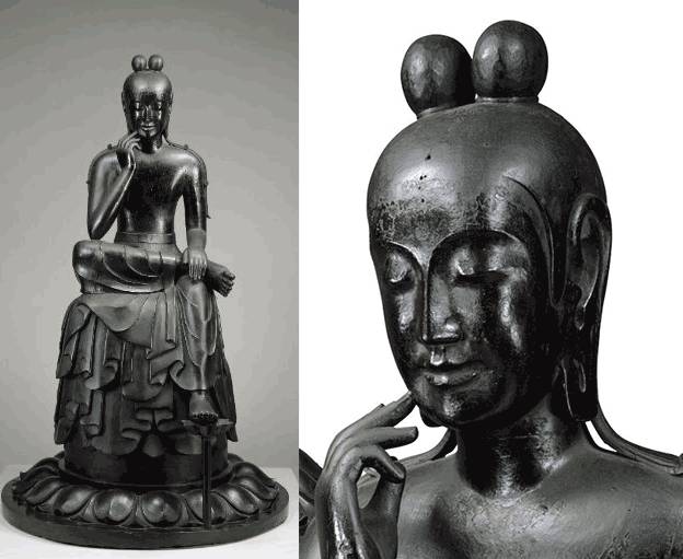 千年前的日本佛像,现存古老的木质佛像